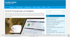 Desktop Screenshot of fundersonline.org